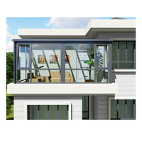 Vente en gros de maisons en verre pour salon de jardin au design moderne Maisons en verre commerciales