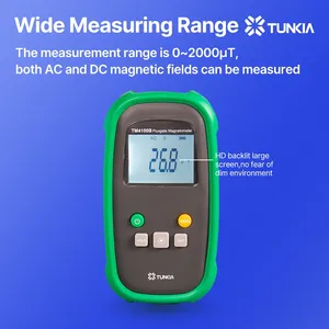 เครื่องวัดสนามแม่เหล็กแบบพกพา Tunkia รุ่น TM4100B แบบแกนเดี่ยว สำหรับการทดสอบสนามแม่เหล็กอ่อน - Product Image 4