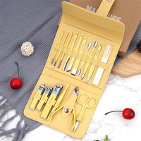 Ensemble manucure WELLFLYER Premium MS-828 personnalisable cadeau de mariage emballage cadeau de luxe coupe-ongles exquis outil de toilettage des ongles