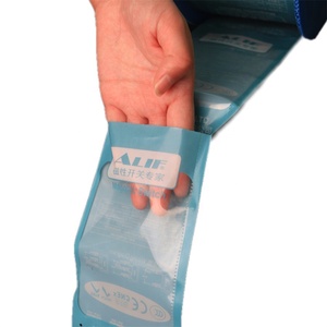 Custom Print Logo Plastic Clear White Ldpe Autobags Packing Bags On Roll Poly Auto Bag