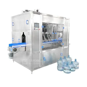 450bph Automatische 5 Gallon Fles Binnen En Buiten Borstelmachine