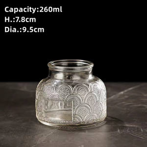 Frascos de vidrio decorativos vacíos con tapa de bambú, para almacenamiento de miel, azúcar, nueces, chocolate, 750ml - Product Image 4