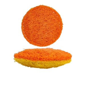 Jouets pour chats en luffa naturelle et herbe à chat, biscuits sandwich, jouets pour le nettoyage et le nettoyage des dents - Product Image 1