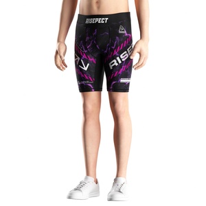 Shorts de compression Vale Tudo durables pour hommes, matière respirante, antidérapants, parfaits pour les arts martiaux, BJJ, MMA - Product Image 2