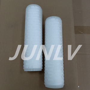 Serie PP 0,45 Micron Clasificación absoluta <span class=keywords><strong>Membrana</strong></span> de polipropileno Cartucho de filtro plisado PP 10 "20" 30 "para filtración de agua - Product Image 2