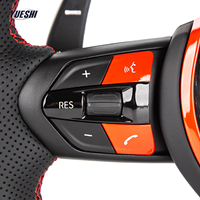 Nouveau volant sport en cuir avec garniture rouge pour les séries 1/2/3/5/E/F E90/E91/E92/E93/E70/E71/E12/E53/E89/E84/E81/E87/E82/E88