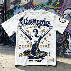 <span class=keywords><strong>T</strong></span>-<span class=keywords><strong>shirt</strong></span> da uomo a maniche corte con stampa tie-dye lavata, motivo fiamma hip hop, 100% <span class=keywords><strong>cotone</strong></span>, alta qualità, personalizzabile - Product Image 6