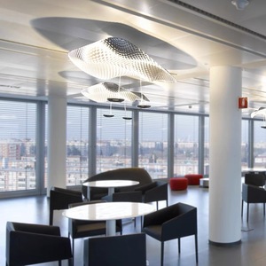 โคมไฟเพดานดีไซน์อิตาลีทันสมัย รูปทรงไม่สมมาตร สำหรับห้องนั่งเล่นขนาดใหญ่ ร้านอาหาร วิลล่า โชว์รูม บันได - Product Image 4