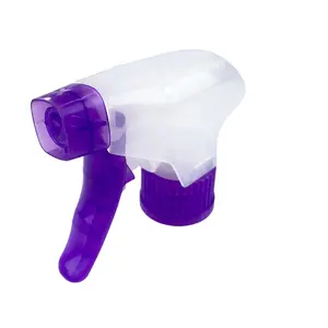 Pulverizadores de cabeza de botella de limpieza de detergente personalizados Gatillo 28/410 Pulverizador de gatillo de soporte de cierre de trinquete