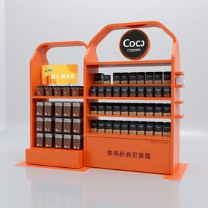 <span class=keywords><strong>Artworld</strong></span> muestra exhibidores de alimentos gabinetes de venta supermercado tienda de comestibles estante personalizado supermercado tienda de comestibles estante de exhibición - Product Image 1