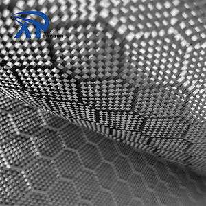 <span class=keywords><strong>Tissu</strong></span> en fibre de carbone Kevlar aramide sergé hexagone uni mélangé 240g de toutes les couleurs - Product Image 4