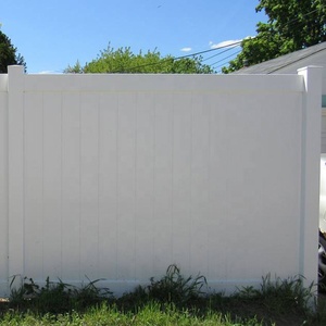 Fentech Bảo Trì Miễn Phí Biệt Thự sử dụng màu nâu sẫm Nhựa PVC Vinyl hàng rào - Product Image 6