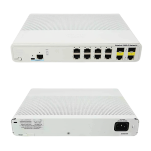 <b>Catalyst</b> WS-C2960C-8TC-L Layer 2 Gigabit Ethernet Smart Switch 8xFE + 2x Dual-Purpose Uplink Ports 802.1x Support for Enterprise - Product Image 1