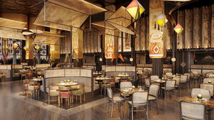 Estante de exhibición personalizable con luces LED para interior de restaurante, Mostrador de exhibición de comida impermeable, sencillo y moderno y respetuoso con el medio ambiente - Product Image 6