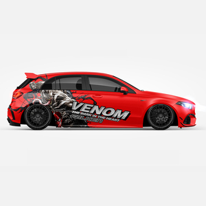 Vente en gros Autocollant de voiture Venom Carnage 01, livrée de voiture conçue par super-héros américain, enveloppe de vinyle coulé, <span class=keywords><strong>prix</strong></span> d'usine de taille universelle - Product Image 2