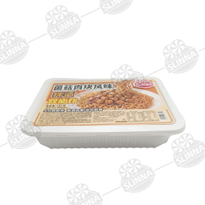 Nouilles instantanées en boîte en gros, saveur champignon et viande, préparation rapide en 5 minutes, bloc <span class=keywords><strong>de</strong></span> nouilles double couche - Product Image 1