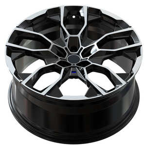 Style 913M Roues forgées Roues de course 18 19 20 21 22 Pouces 5x114.3 5x112 Noir mat Jantes polies au <span class=keywords><strong>centre</strong></span> pour <span class=keywords><strong>BMW</strong></span> X7 - Product Image 2