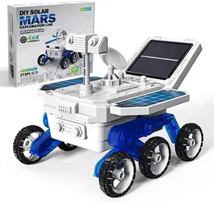 DIY стволовых игрушка-робот, Солнечный робот игрушка панель игрушки марсоход автомобиля образовательных научный эксперимент в сборе робот наборы Пространство Игрушки
