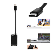 USB-C Type C vers HDMI Adaptateur USB 3.1 Câble Pour MHL Téléphone Android Tablet Noir