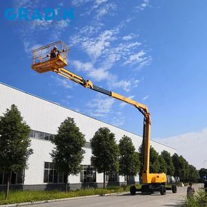 स्व-चालित टेलीस्कोपिंग लिफ्ट उपकरण डीजल टबूम लिफ्ट - Product Image 4