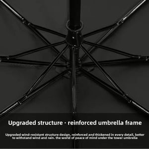 Paraguas Plegable de Doble Uso, con Recubrimiento Negro, Protección UV, Bloqueo Automático, para Sol y Lluvia, Éxito de Ventas Transfronterizo, Venta al Por Mayor - Product Image 4