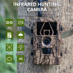 Caméra de chasse sans fil 4G LTE 60MP HD 8K avec vision <span class=keywords><strong>nocturne</strong></span>, piège <span class=keywords><strong>photo</strong></span>, contrôle par application, carte SIM, cellulaire, CMOS - Product Image 4