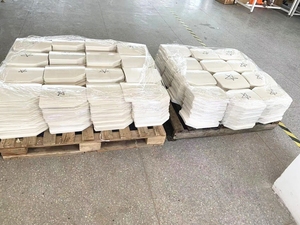 แผ่นเซรามิกอลูมินาแบบสแตนด์อโลนแผ่นเกราะหน้าโจมตียุทธวิธีอย่างยากลำบาก - Product Image 6