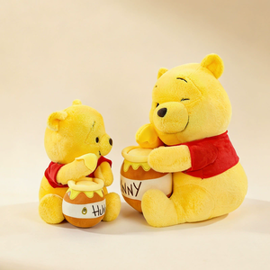 ตุ๊กตาหมีน้อยกอดน้ำผึ้ง QY รุ่นใหม่ ตุ๊กตาหมีปูปูแสนน่ารัก ตุ๊กตาผ้า หมอน - Product Image 5