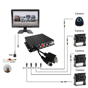 1080P 4-Kênh Di Động DVR GPS Tracker IPS LCD TFT Dash Cam Xe Video Ghi Âm Cho Van Xe Tải An Ninh Tiếng Anh Ngôn Ngữ 1-Năm - Product Image 2