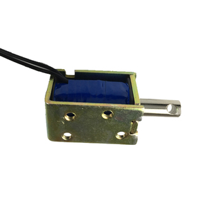 โซลินอยด์แบบเปิดขนาดเล็ก 6 มม. รองรับแรงดันไฟฟ้า 6v 12v 24v แบบดึง-ดัน - Product Image 1