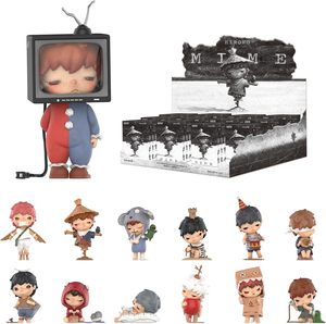 Figuras Auténticas POPMART Hirono the Mime Series, Caja Ciega Sellada, Figura de Acción de PVC, Caja Misteriosa, Adorno de Escritorio, Regalo, Venta al Por Mayor - Product Image 2