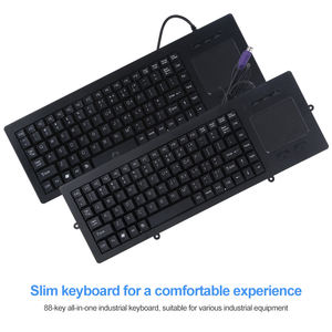 ชุดแป้นพิมพ์และเมาส์แบบทัชแพด88ปุ่มคอมพิวเตอร์ควบคุมเชิงตัวเลขพร้อม <span class=keywords><strong>USB</strong></span> 2.0แบบปลั๊กแอนด์เพลย์ - Product Image 4