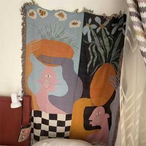 Couverture Décorative Nordique Décontractée pour <span class=keywords><strong>Chambre</strong></span> à Coucher – <span class=keywords><strong>Tapisserie</strong></span> Murale Promotionnelle - Product Image 6