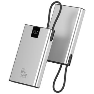 Wesdar Nouvelle Conception Batterie Externe Portable 10000mAh Li-Polymère avec Lanière, Écran LED, Sortie Fine PD22.5W pour Camping en Extérieur - Product Image 5
