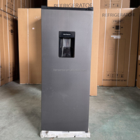 Petit Congélateur Vertical Haier 80L Réfrigérateur 220V50HZ Prix Abordable Réfrigérateur Avec Distributeur d'Eau Congélateur Porte Unique