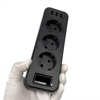 Multiprise industrielle universelle USB sur mesure, étanche et anti-poussière, en ABS, avec fiches mâles et femelles, OEM