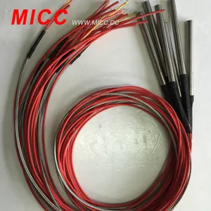 Pièces de chauffage électriques, cartouche MICC 24v, en acier inoxydable