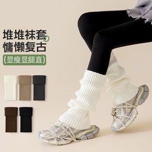 Japanese Jk Style Knitted Slouch <b>Socks</b> Over The Knee 40Cm Thickening Breathable For Women - Product Image 1