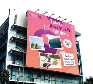 Outdoor Custom UV Printing Waterproof Durable Large Portable Foldable Vinyl <b>Banner</b> for Advertising Business Promotion Tradeshow - Product Image 1