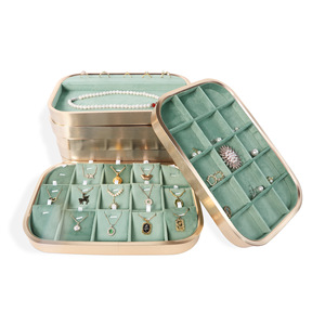 Manufacturer Multi-compartment Jewelry Display Tray Bracelets Bangles Pendants <b>Rings</b> Organizer for Boutique Counter Display - Product Image 4