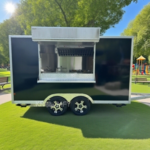 Camions de vente ambulante pour glaces et café, équipements de concession, remorques mobiles pour boissons, kiosques de restauration de rue - Product Image 4