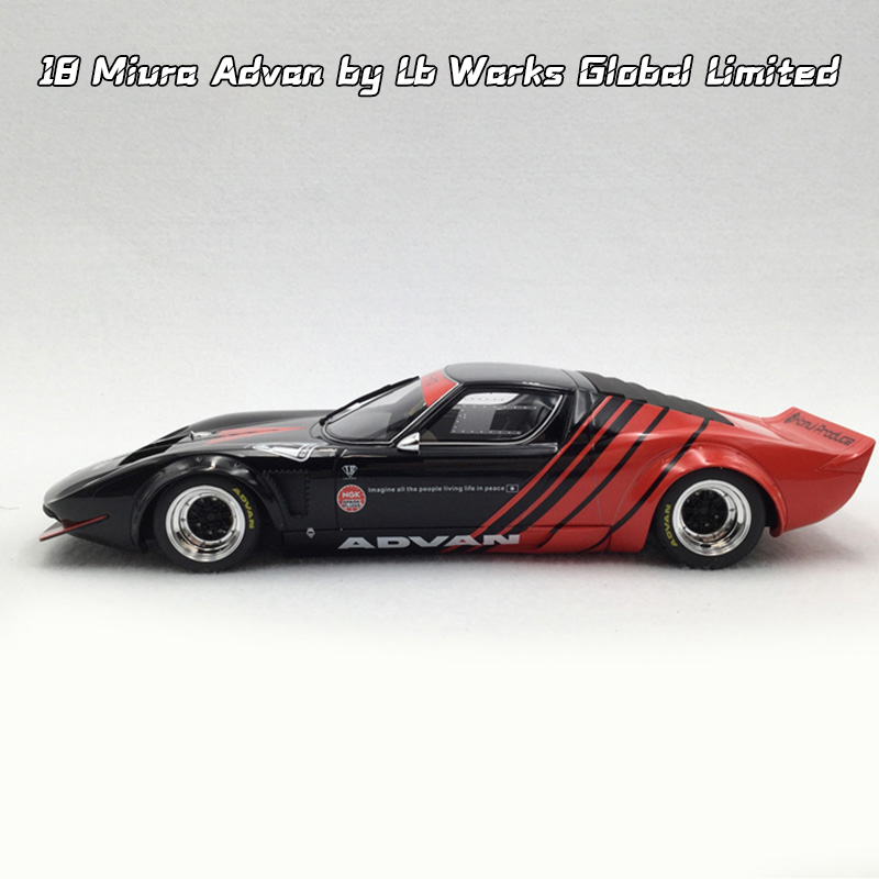 GT SPIRIT 1/18 ミウラLB Works ADVAN