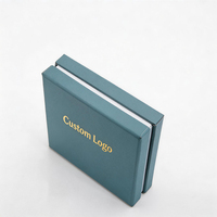 Nouvelle conception de boîte rigide pour cosmétiques avec impression offset sur papier artistique, logo personnalisé, impression à chaud dorée pour emballage compact de cosmétiques
