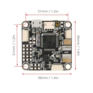 DIY FPV 미니 RC 레이싱 드론을 위해 SP 레이싱 F4 비행 컨트롤러 제어 보드 업그레이드 된 F3 CC3D NAZE32