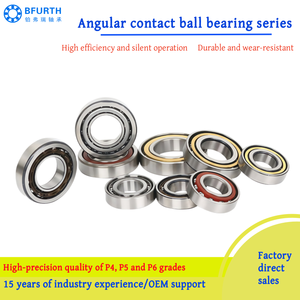 Rodamientos <span class=keywords><strong>de</strong></span> Bolas <span class=keywords><strong>de</strong></span> <span class=keywords><strong>Contacto</strong></span> <span class=keywords><strong>Angular</strong></span> <span class=keywords><strong>de</strong></span> Alta Velocidad y Baja Fricción <span class=keywords><strong>de</strong></span> Alta Calidad BFURTH 7207A para Excavadora - Product Image 4