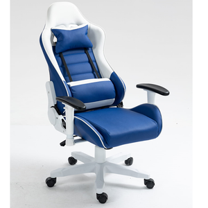 <span class=keywords><strong>Silla</strong></span> <span class=keywords><strong>Gamer</strong></span> 2D de Alta Calidad, Económica y Funcional, Totalmente Ajustable, Tapicería Personalizada Azul, para Niños y Adultos - Product Image 4