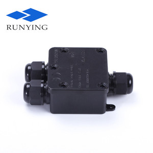 กล่องต่อสายไฟฟ้ากันน้ำ IP68 แบบพลาสติก ตัวอย่างฟรี 3 ทาง 3 เส้น สำหรับใช้งานใต้น้ำ ทนไฟ รองรับสายเคเบิลขนาด 4-15 มม. - Product Image 5