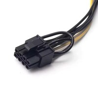 Cable de alimentación SATA de 15 pines a 6/8 pines, cable adaptador inverso, cable de alimentación para tarjeta gráfica