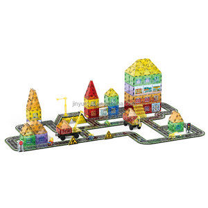 Nouvelle arrivée 7.5cm 3D éducatif 116 Pc blocs <span class=keywords><strong>de</strong></span> <span class=keywords><strong>construction</strong></span> magnétiques ensemble jouet magique tuiles magnétiques pour enfants ensemble <span class=keywords><strong>de</strong></span> <span class=keywords><strong>Construction</strong></span> - Product Image 5