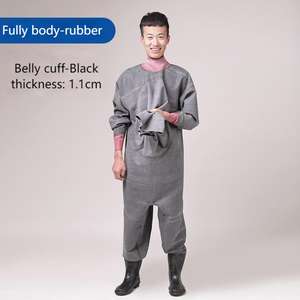 Jas hujan olahraga air, satu potong tebal tahan aus karet tahan air keseluruhan pelindung hujan untuk Olahraga Air - Product Image 5